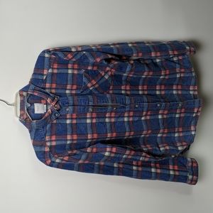 RVCA printed plaid